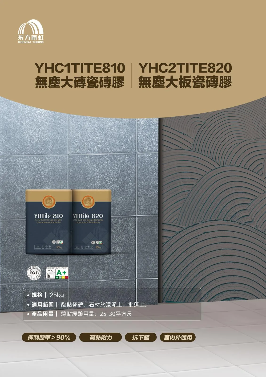 YHC2TITE-820 瓷磚防水材料 20kg